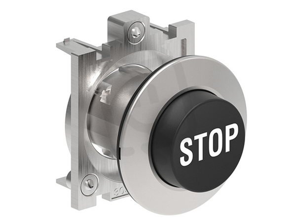 Tlačítkový ovladač, s návratem,  ?30mm z