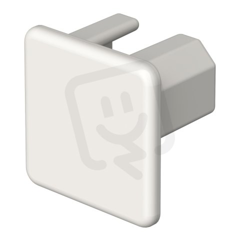 OBO WDKH-E20020RW Koncový díl pro kanál WDKH bezhalogen 20x20mm čistě bílá
