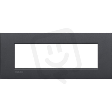 BTICINO LIVINGLIGHT RÁMEČEK AIR 7MODULOVÝ ANTRACIT LNC4807AR