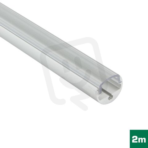 FKU25-2M-EL AL profil FKU25 I pro LED, s plexi, 2m, elox FK TECHNICS 4731099-S