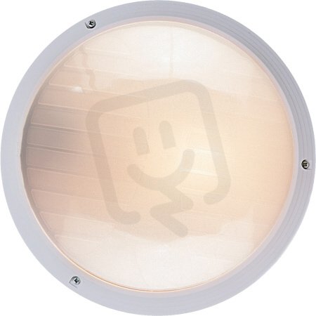 Stropní a nástěnné svítidlo Iveta bílá 60W IP54 E27 COMPOLUX 916911/08