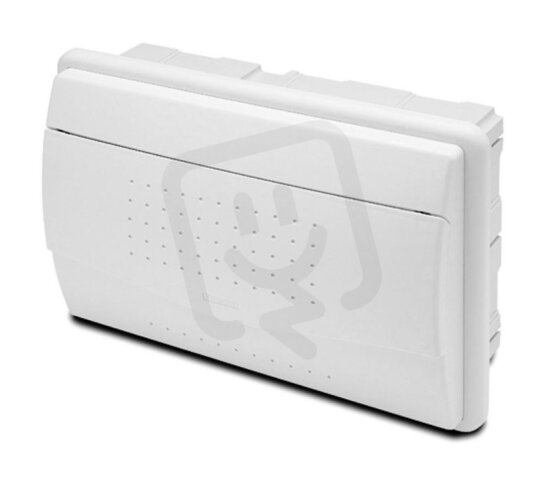 Rozvodnice NUOVA 3712 IP40, 12mod., pod omítku, neprůhl. dveře, 215x305x100mm