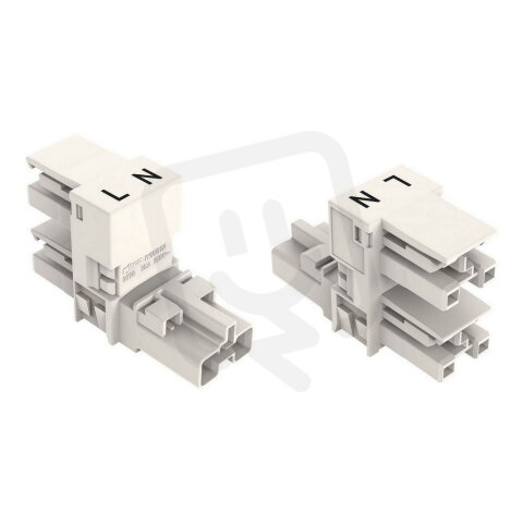 h-rozdělovač 2pól. Kód. A bílá WAGO 770-1684