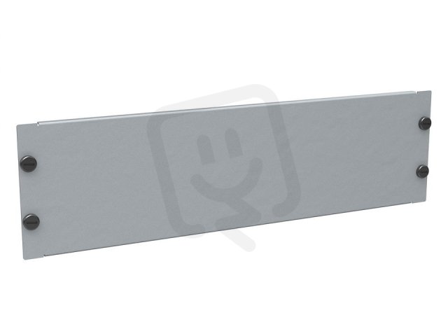 ZPR-03-G Záslepka plastový zámek 19" 3U RAL 7035, ZPR-03-G   SOLARIX 80192047