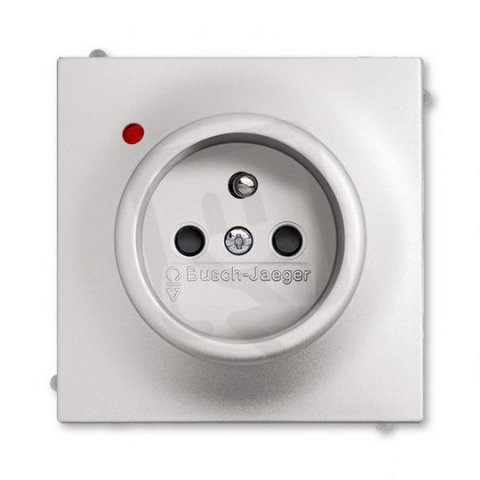 ABB 5599B-A02357783 Zásuvka 1násobná s ochraným kolíkem,s ochranou před přepětím