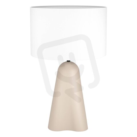 Stolní svítidlo TOLLERIC E27 písková/bílá 1X40W EGLO 390365