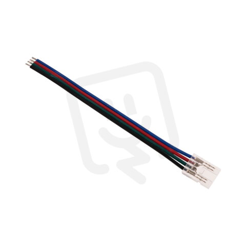 COB RGB 10mm přípojka s kabelem T-LED 112426