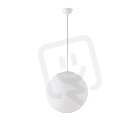 Závěsné svítidlo se skleněným stínidlem OSMONT ADRIA S3 13W IP40 E27 PIR bílá