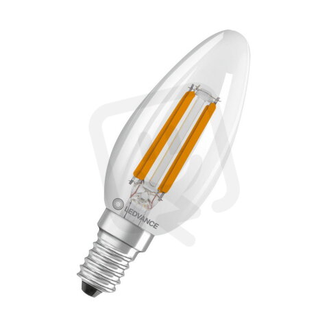 Světelný zdroj LEDVANCE LED CLASSIC B ENERGY EFFICIENCY B S 2.5W 827 Clear E14