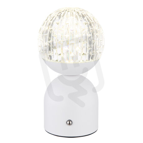 Stolní svítidlo JULSY bílá  LED 2,5 W 12V, 173lm, 2700-6500K GLOBO 21007W