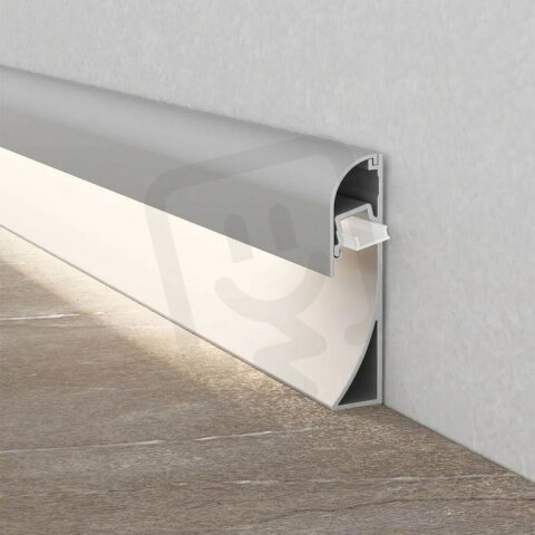 PRF120 WALL MOUNTING AL. PROFILE (PLINTH