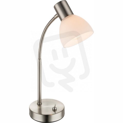 Stolní svítidlo ENIBAS matný nikl 1xE14 40W 230V GLOBO 54918-1T