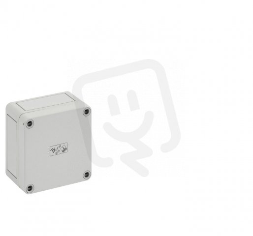Prázdná skříň TK PS 99-6-o šedá IP66 IK07 94x94x57mm SPELSBERG 11040301