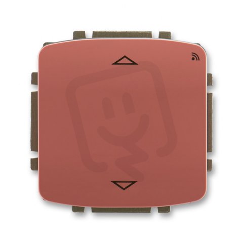 Spínač žaluziový s RF přijímačem, 868 MHz 3299A-A33108 R2 vřesová Tango ABB