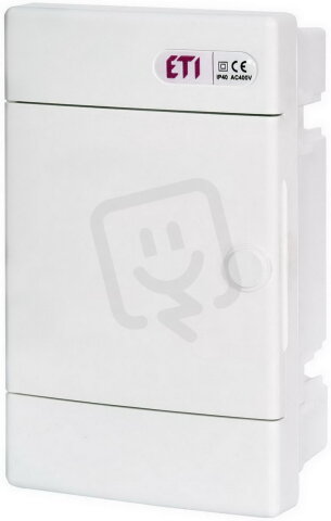 Zapuštěná rozvodnice ECM4PO 4M (1x4) IP40 ETI 001100143