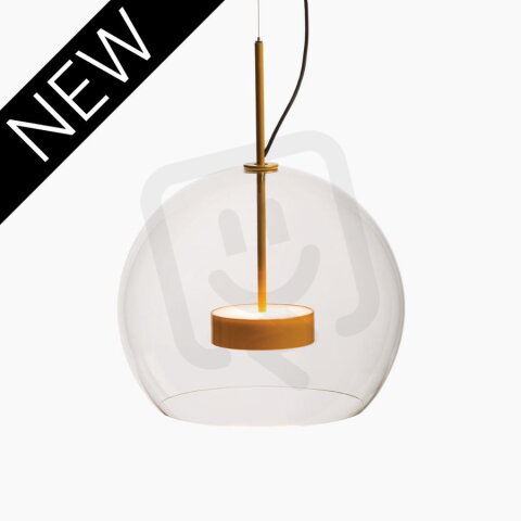 Závěsné svítidlo Omnia glass 9,5W 3000K 960lm bronz LUCIS ZL1.K1.N25.73M DALI2