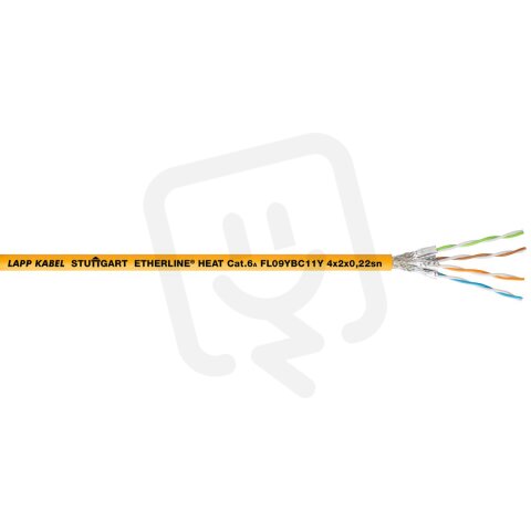 Ethernetový kabel ETHERLINE Cat. 6A FL09YBC11Y 4x2x0,22sn LAPP 2170581
