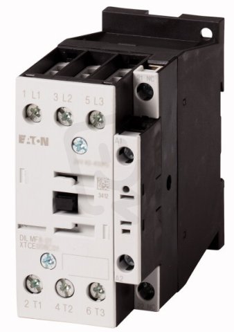 DILMF14-01(RAC24) Tichý stykač 12A/5,5 kW AC-3 20A AC-1 3pól+1v 24-27V/50-400Hz