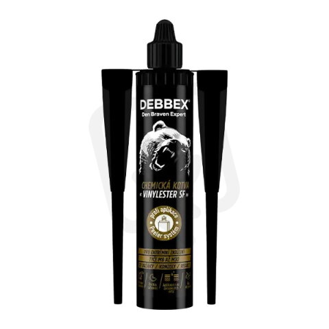 Chemická kotva VINYLESTER SF DEBBEX PEELER PROFI 280ml DEN BRAVEN 74016DBX