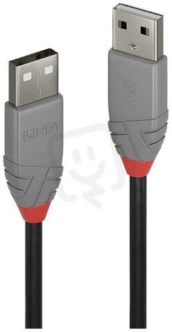LINDY USB kabel USB 2.0 USB-A zástrčka,