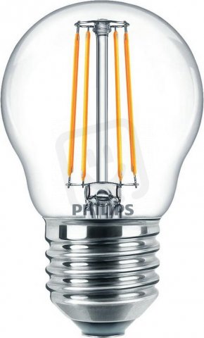 LED žár.E27  4,3-40W P45 827 470lm FILA