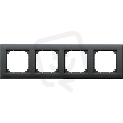 Rámeček M-Plan 4násobný Antracit SCHNEIDER 486414