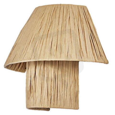 Decor Bamboo Paper Hut Wall 1XE27 Brown OSRAM 4099854452895