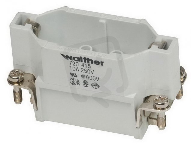 Walther 720415 D 15 Vložka konektoru pro lisovací kolíčky