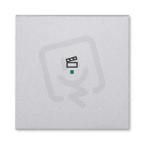 ABB Levit M Kryt 1násobný symbol scény titanová 6220H-A01003 70