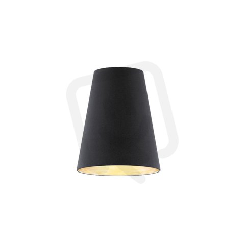 CONNY 25/30 stolní stínidlo Polycotton černá/měděná fólie max. 23W RENDL R11371