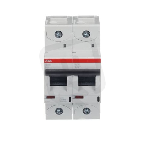 S802S-B40 jistič 2p char. B 40A s klecovou svorkou Icu 50kA ABB 2CCS862001R0405