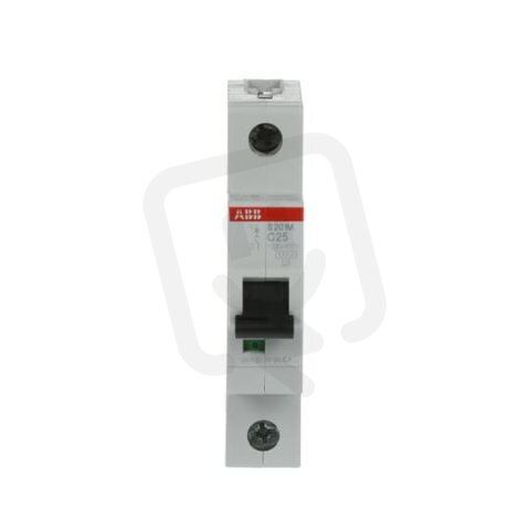 S201M-C25 1 fázový jistič 25 A char. C 10kA ABB 2CDS271001R0254