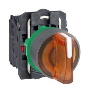 XB5AK135G5C0 ŽL Ovládač otočný provětlen