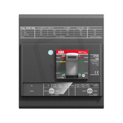 Výkonový jistič XT2S 160 TMD 8-80 4p F F ABB 1SDA067568R0001