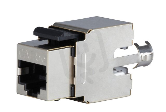 Keystone CAT5E STP RJ45 černý SOLARIX 25286502