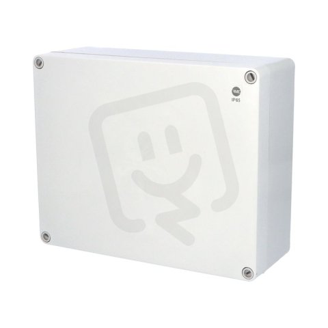 Krabice SolidBOX 68230 IP65 313x253x115mm plné víko hladké boky FAMATEL 68230