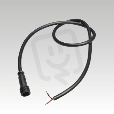 2-pólový kabel se zásuvkou IP67 0,5m