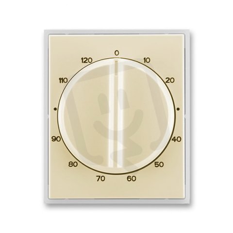 Kryt ovladače časového mechan 3294E-A00160 21 slonová kost/led. bílá Element ABB
