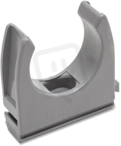 Příchytka-klip CL DN20 PVC GY UNIVOLT 082177