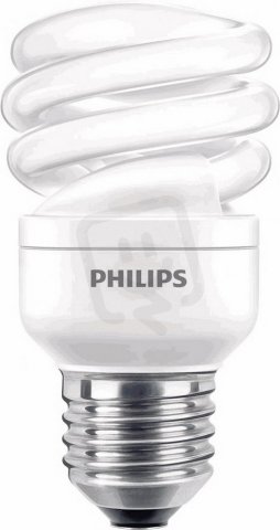 Philips Žárovka Economy Twister 8W WW E27 1PF/6
