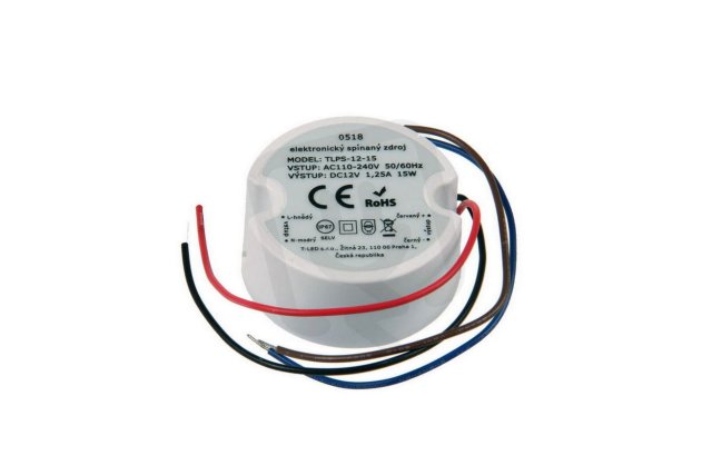 12V 15W zdroj IP67 TLPS-12-15 T-LED 051202