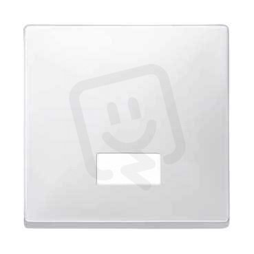 Schneider MTN411819 Kryt spínače s otvorem pro popisek, S-Design, polar