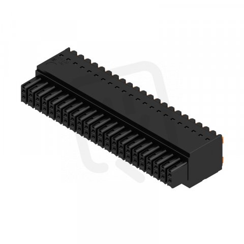 Zásuvný konektor DPS B2CF 3.50/44/180 SN BK BX WEIDMÜLLER 2558490000