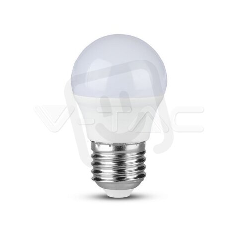 LED žárovka V-TAC 5.5W E27 G45 Plastic Warm White VT-246