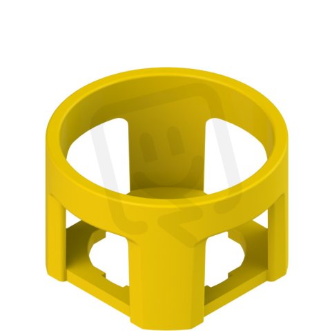 Žlutý cylindrický kryt d43x27 mm PIZZATO VEGP22B5A