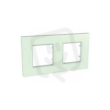 Unica Quadro Krycí rámeček dvojnásobný, Green SCHNEIDER MGU2.704.17