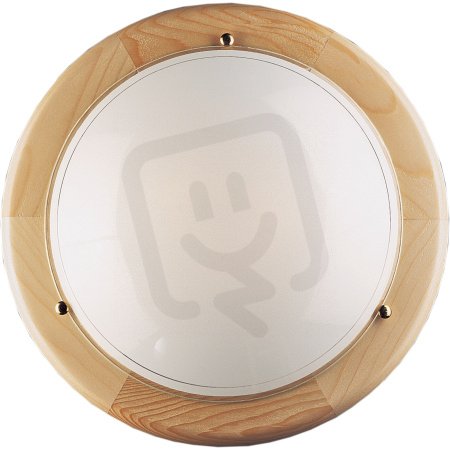 Stropní svítidlo Punto 300 dřevo světlé 60W IP20 E27 COMPOLUX 912013/80