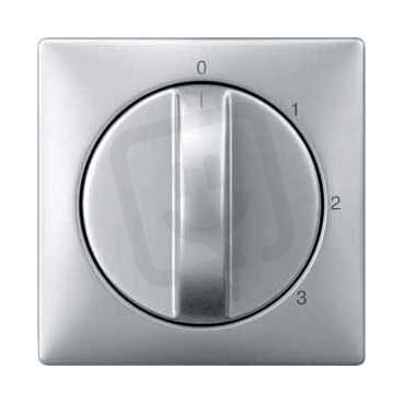 Schneider MTN316960 Centrální deska pro třípolohový otočný spínač, S-Design, alu