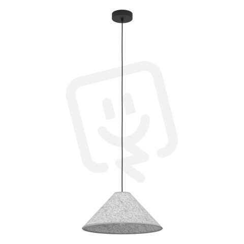 Závěsné svítidlo ALSAGER 1xE27 černá/šedá 1X40W IP20 EGLO 43984