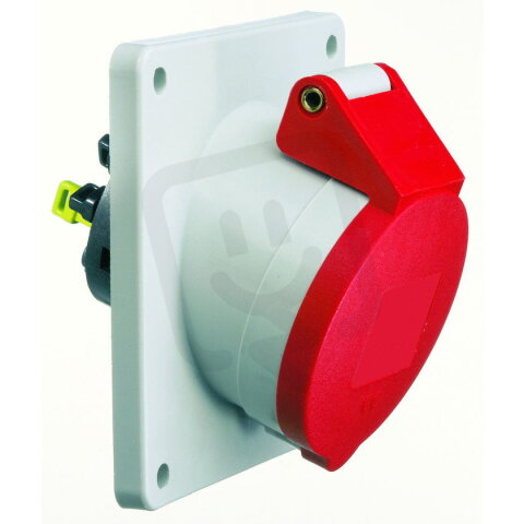 Zásuvka vestavná 16A 4p 400V IP44 6h Quick-Connect BALS 12779